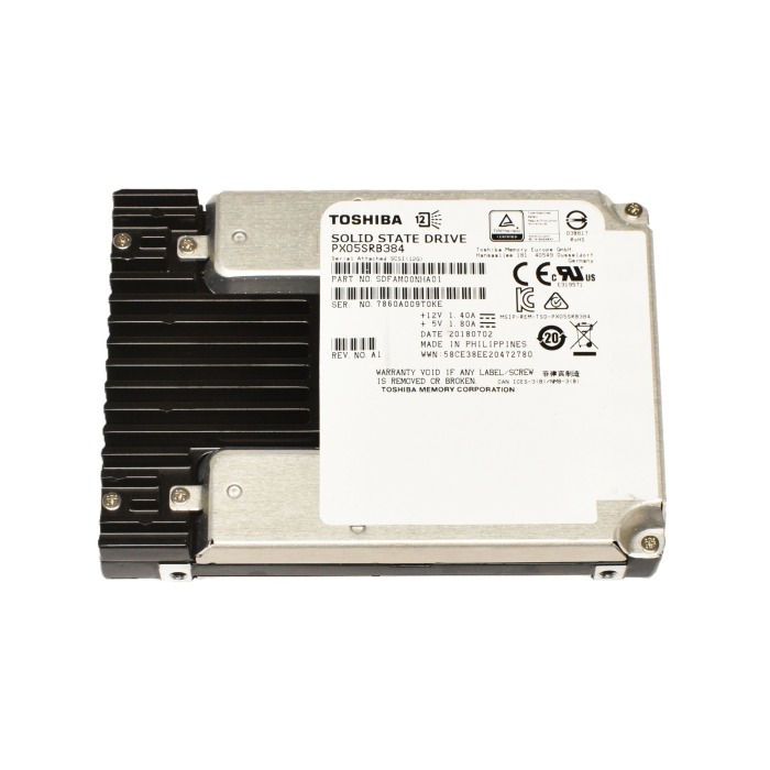 Disque dur Toshiba 3.84TB SSD SAS 12G 2.5" MLC RI SDFAM00NHA01