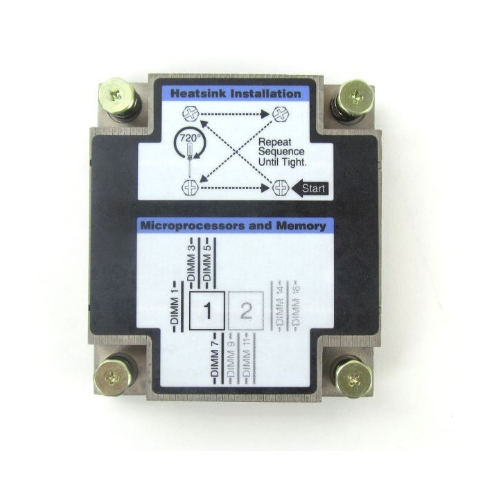 Dissipateur thermique Lenovo BladeCenter HS23 CPU1 <135W Standard 90Y2764