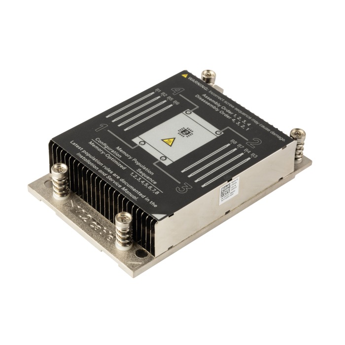 Dissipateur thermique pour Dell PowerEdge C6525 CPU2 <225W PP3JY