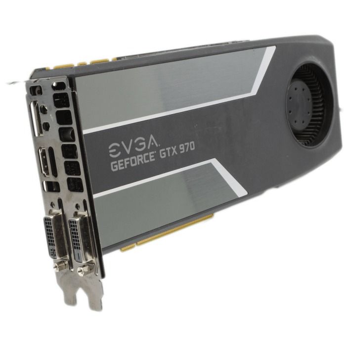 Graphics card EVGA NVidia GeForce GTX 970 4GB GDDR5 PCI-E 3.0 x16 148W 04G-P4-1970-BR