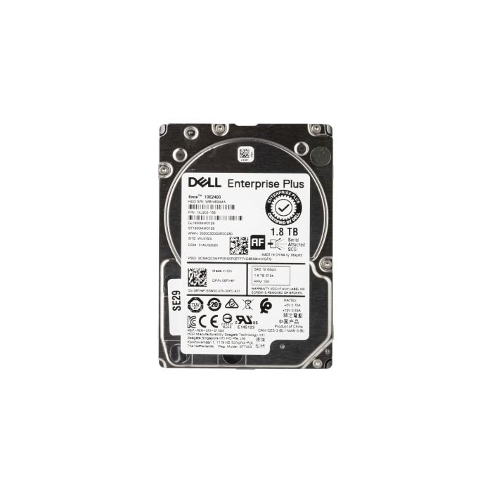 Hard Drive Dell Compellent 1.8TB 10K SAS 12G 2.5" 512e 256MB 6FV4P-CMP