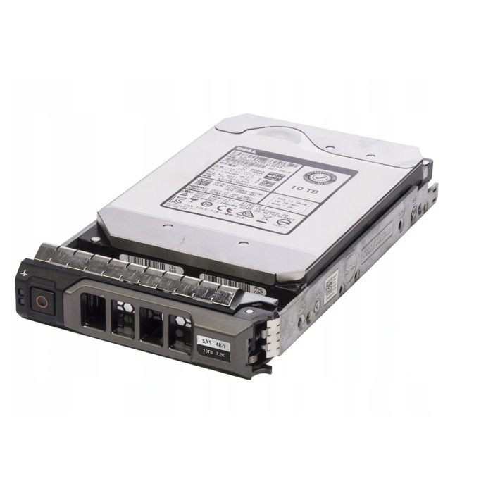 Kit 12x Disque dur Dell 10TB 7.2K SAS 12G 3.5"