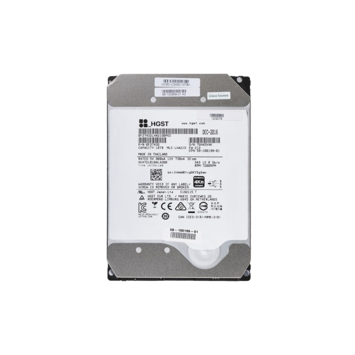 Kit 12x Disque dur Dell 12TB 7.2K SAS 12G 3.5"