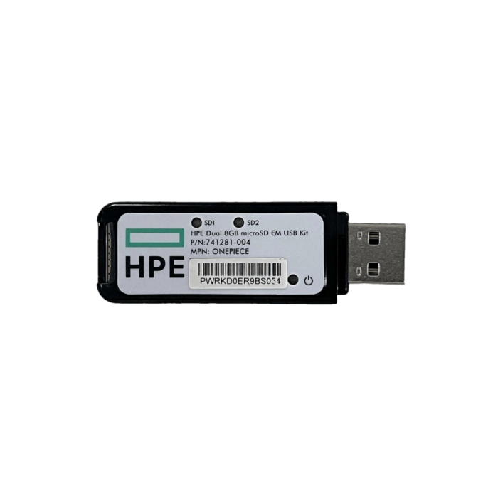 Lecteur de cartes SD HPE double 8gb MicroSD USB Kit 741281-004