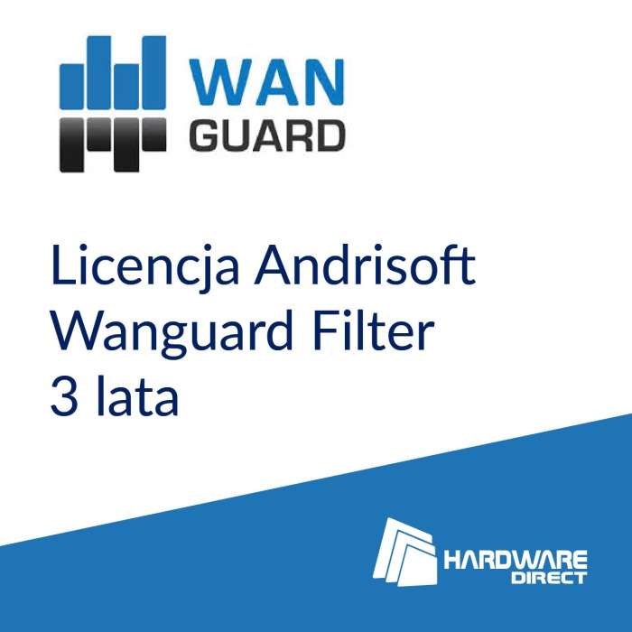 Licence Andrisoft Wanguard Filter 3 ans