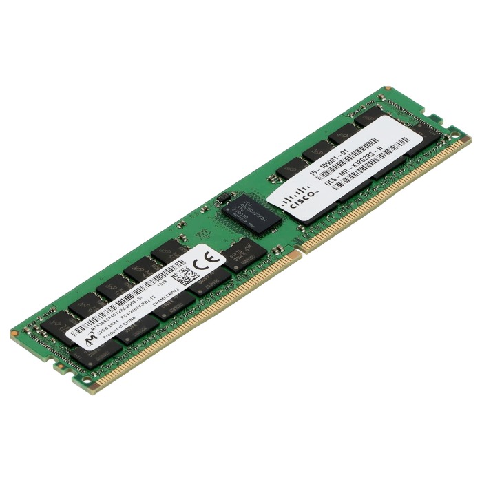 Mémoire RAM Cisco 32GB 2Rx4 PC4-21300V-R DDR4 RDIMM ECC 2666MHz UCS-MR-X32G2RS-H