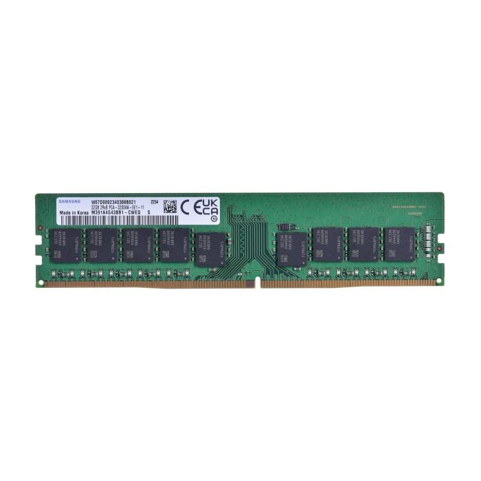 Mémoire RAM Dell 32GB 2Rx8 DDR4 UDIMM ECC 3200MHz M391A4G43BB1-CWE
