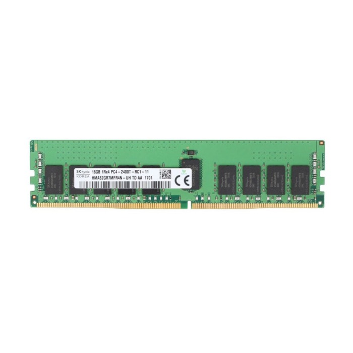 Mémoire RAM Hynix 16GB 1Rx4 PC4-19200T-R DDR4 RDIMM 2400MHz HMA82GR7MFR4N-UH