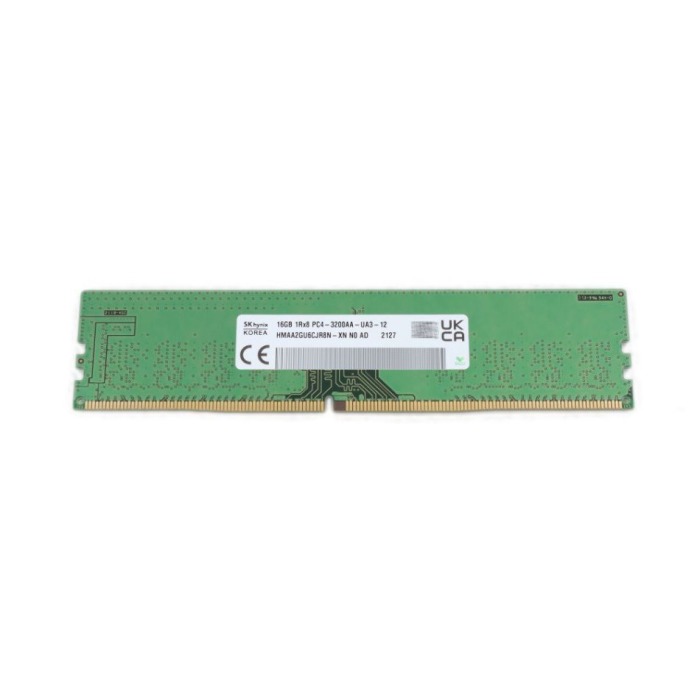 Mémoire RAM Hynix 16GB 1Rx8 3200MHz DDR4 UDIMM non ECC HMAA2GU6CJR8N-XN