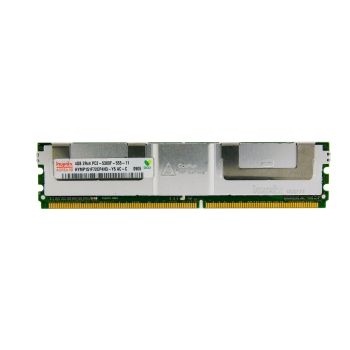 Mémoire RAM Hynix 4GB PC2-5300 DDR2 667MHz HYMP151F72CP4N3-Y5