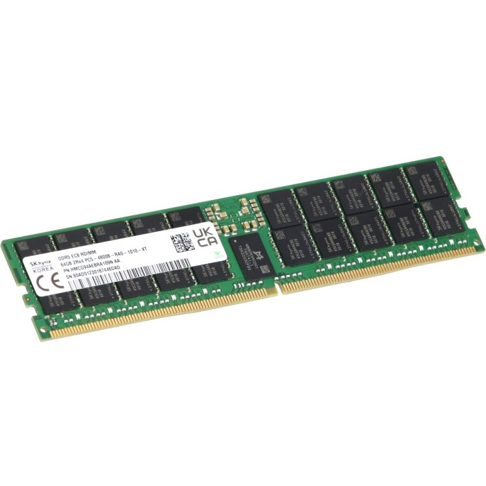 Mémoire RAM Hynix 64GB 2Rx4 PC5-38400 DDR5 RDIMM ECC 4800MHz HMCG94AEBRA109N