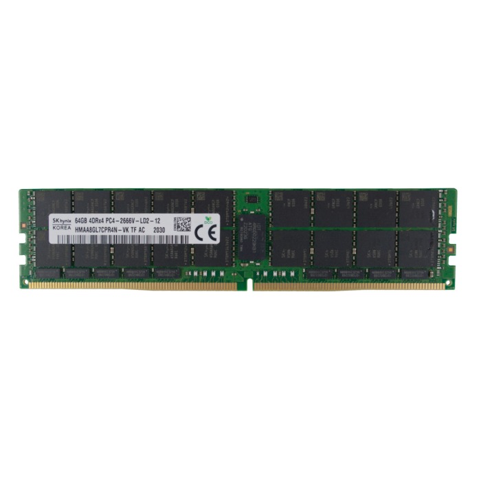 Mémoire RAM Hynix 64GB 4Rx4 PC4-21300V-L DDR4 LRDIMM ECC 2666MHz HMAA8GL7CPR4N-VK