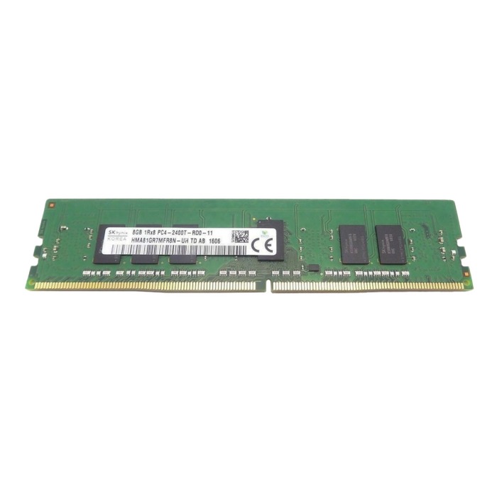 Mémoire RAM Hynix 8GB 1Rx4 PC4-19200T-R DDR4 RDIMM 2400MHz HMA81GR7MFR8N-UH