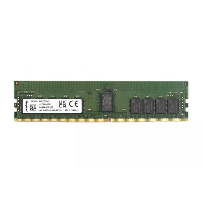 Mémoire RAM Kingston 16GB 2Rx8 PC4-3200AA DDR4 3200MHz KM04W6-HYD