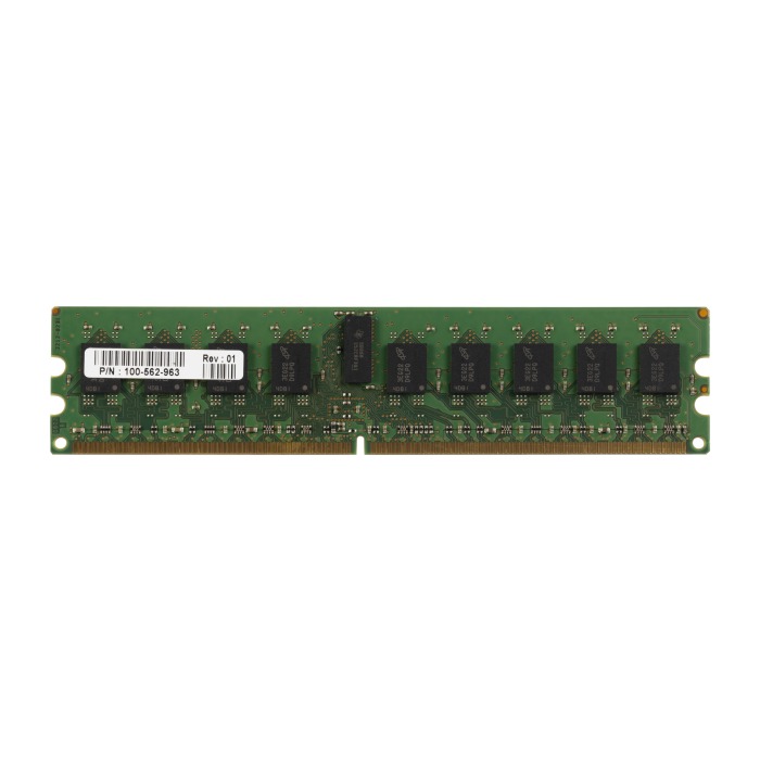 Mémoire RAM Micron 1GB 1Rx4 PC2-3200R DDR2 400MHz MT18HTF12872Z-40EG1