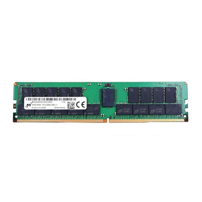 Mémoire RAM Micron 32GB 2Rx4 PC4-21300V-R DDR4 RDIMM 2666MHz MTA36ASF4G72PZ-2G6D1