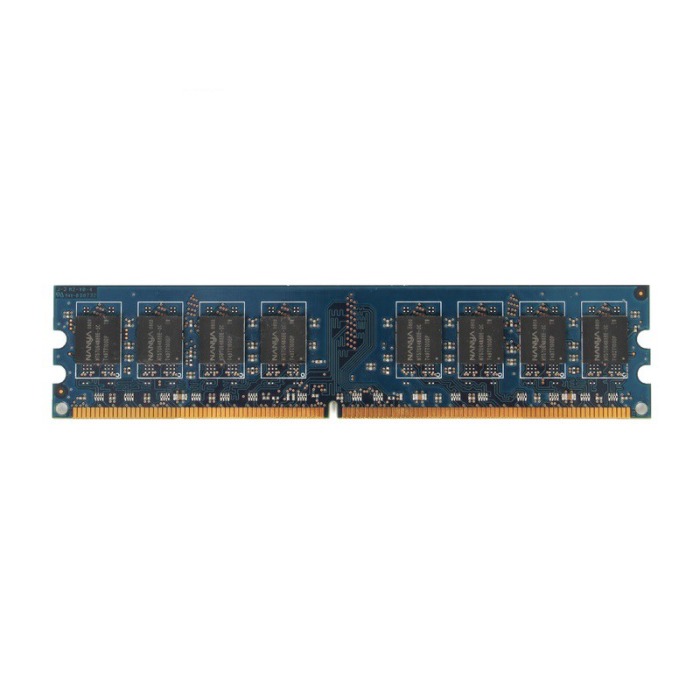 Mémoire RAM Nanya 1GB 2Rx8 PC2-5300U DDR2 UDIMM 667MHz NT1GT64U8HB0BY-3C