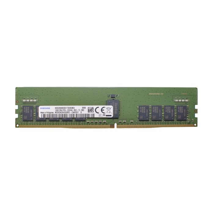 Mémoire RAM Samsung 16GB 2Rx8 DDR4 RDIMM ECC 3200MHz M393A2K43DB3-CWE