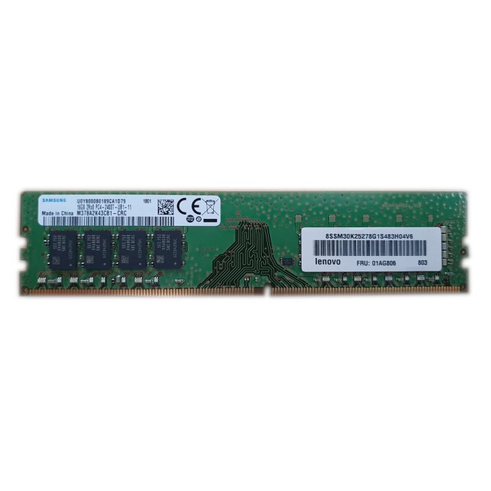 Mémoire RAM Samsung 16GB 2Rx8 PC4-19200 DDR4 UDIMM non ECC 2400MHz M378A2K43CB1-CRC