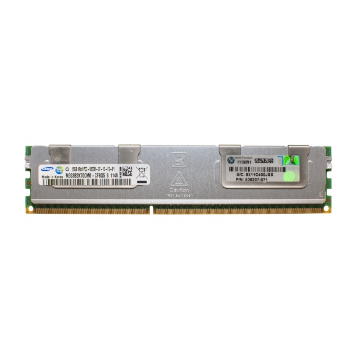 Mémoire RAM Samsung 16GB 4Rx4 PC3-8500R DDR3 RDIMM M393B2K70CM0-CF8