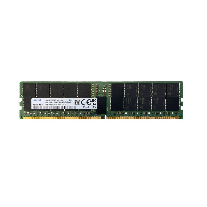 Mémoire RAM Samsung 64GB 2Rx4 PC5-38400R DDR5 4800MHz RDIMM ECC M321R8GA0BB0-CQK