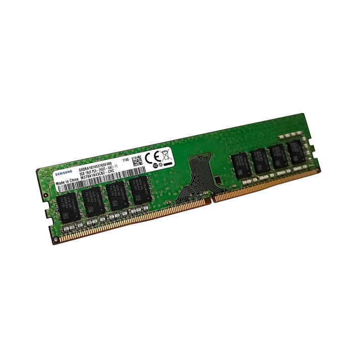 Mémoire RAM Samsung 8GB 1Rx8 DDR4 UDIMM 2400MHz M378A1K43CB2-CRC