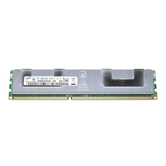Mémoire RAM Samsung 8GB 2Rx4 PC3-10600 DDR3 RDIMM ECC 1333MHz M393B1K70CHD-YH9