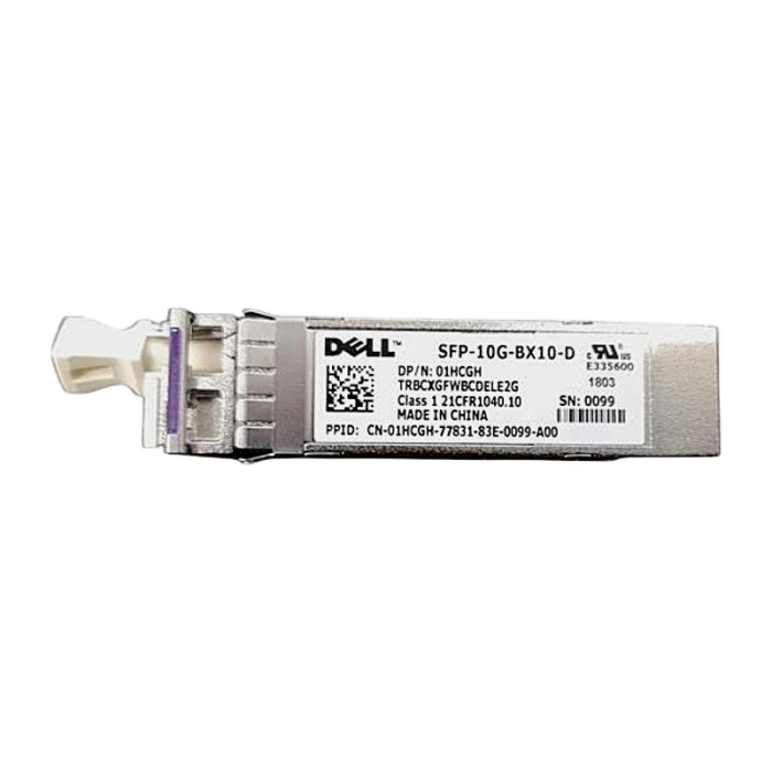 Module optique Dell 10Gb/s SFP+ LC 1330nm SM 10Km 1HCGH