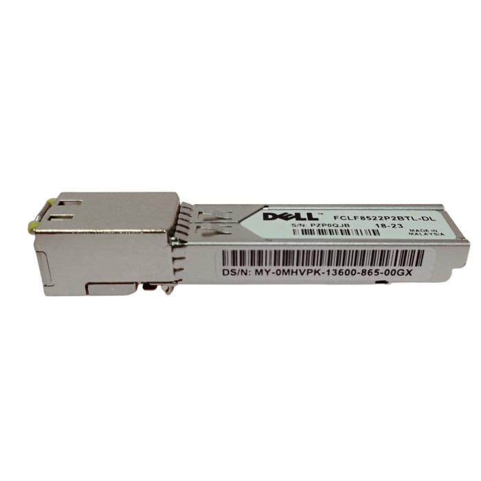 Module optique Dell Finisar SFP 1Gb/s RJ45 Ethernet MHVPK