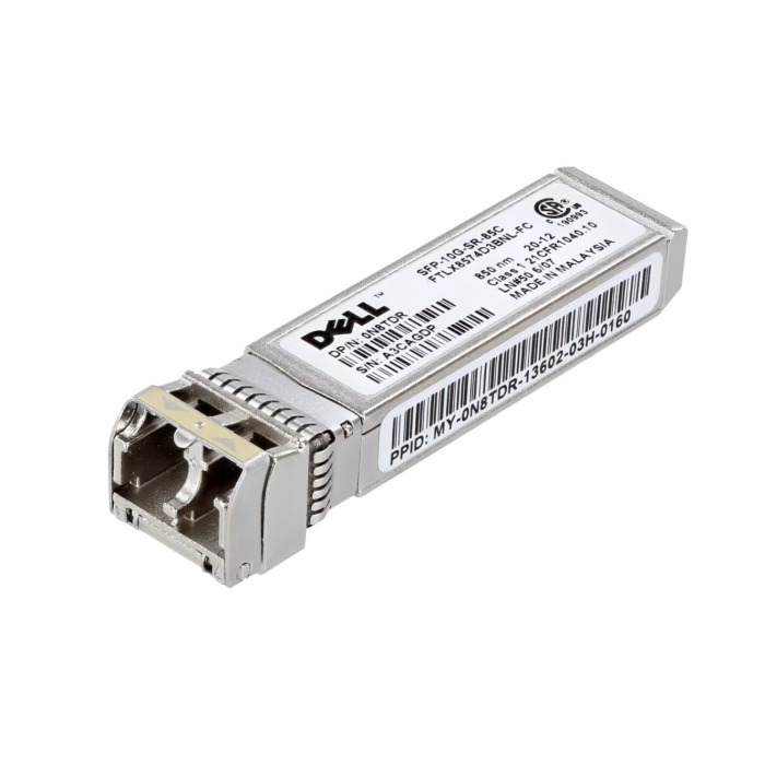 Module optique Dell Intel SFP+ 10Gb LC-LC FC 850nm MM 300m N8TDR