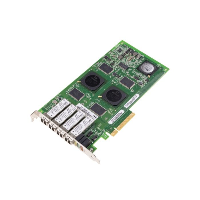 Network Card Dell Qlogic QLE2464-NAP 4x4Gb FC PCIe 1.0x8 111-00285+A0