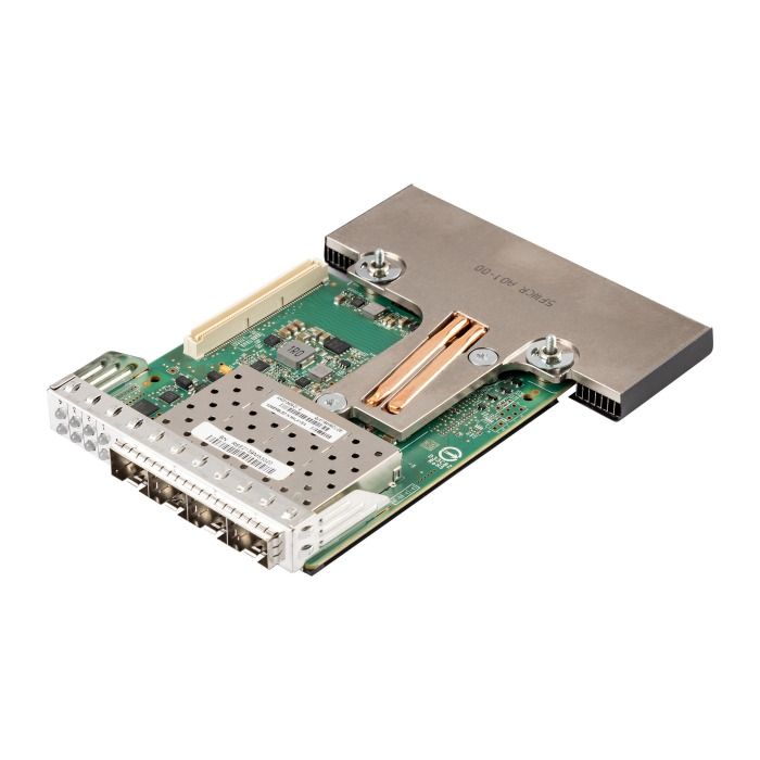 Network interface card Dell QLogic QL41164 4x10GbE SFP+ PCIe NDC XVVY1