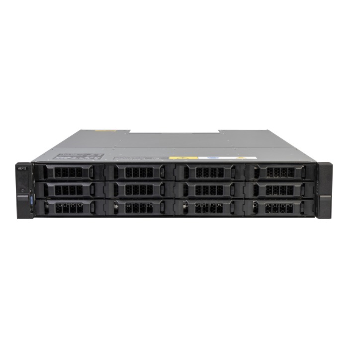 NEW Storage expansion Dell PowerVault ME412 12x3.5" 2xEMM, 2x4TB HDD 7.2K, 2xPSU, Montageschienen