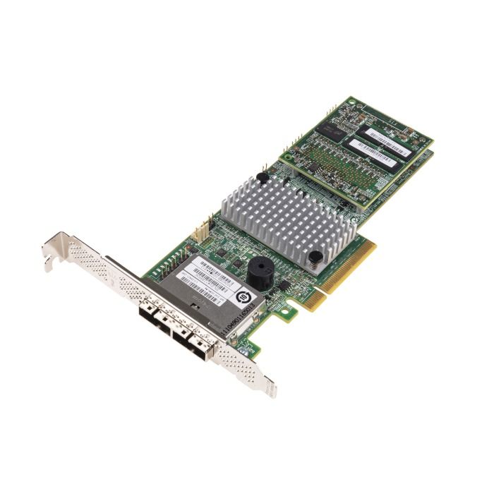 RAID Controller LSI MegaRAID 9286-8E 1GB Adapter PCI-E 3.0x8 2xSFF-8088 6Gb SAS 6Gb SATA L3-25421-28B