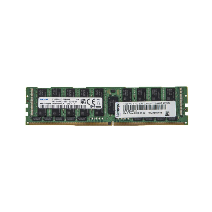 RAM Lenovo 64GB 4Rx4 PC4-19200T-L DDR4 LRDIMM 2400MHz 00NV207