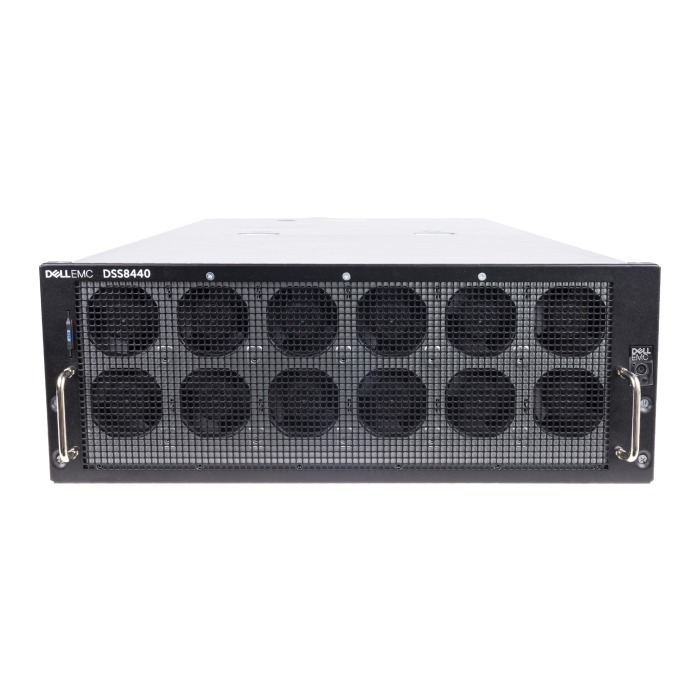 Server Dell DSS 8440 mit 2x Gold 6230, 64GB RAM, H730P, 2x 480GB SSD SATA 2.5", 4x PSU, schienen und befestigungsteile, iDRAC 9