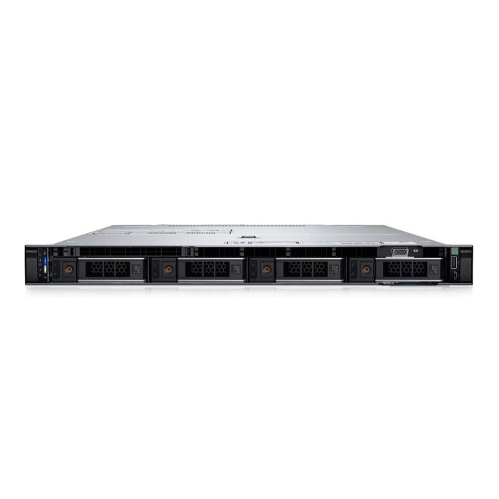 Server Dell/IBM R6625 4x3.5" with 2x EPYC 9124, 128GB RAM, BOSS-N1 card with 2x 480GB SSD NVMe 2280 M.2, 4x10/25GbE SFP28, 2x PSU, rails, bezel,Cable Management Arm, IDRAC 9