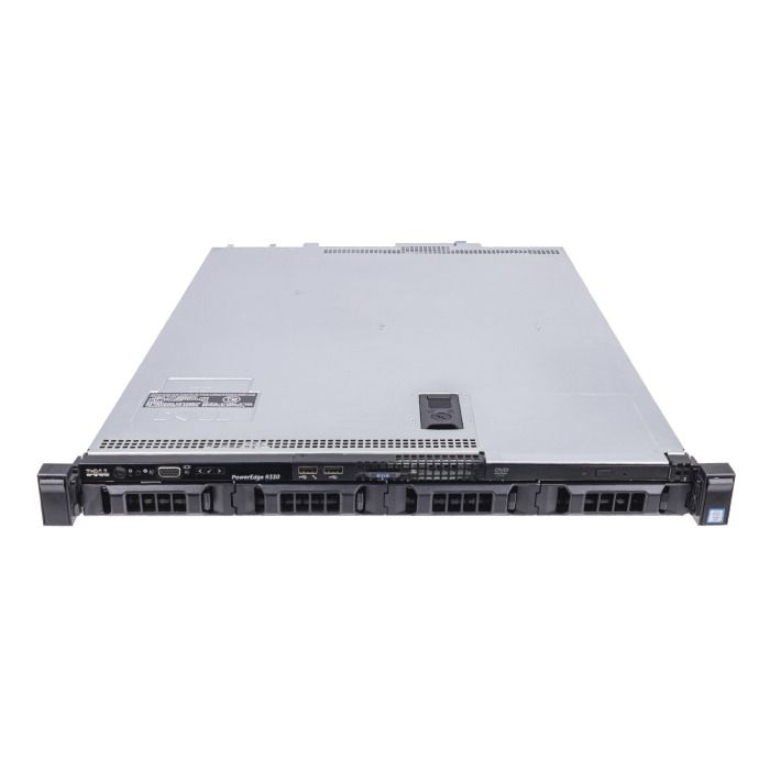 Server Dell PowerEdge R330 4x3.5" with 1xE3-1220 v6, 32GB RAM, H730, 2x 300GB 10K SAS 2.5", 2xPSU, Rails, iDRAC 8