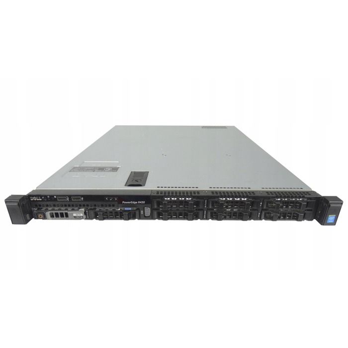 Server Dell PowerEdge R430 8x2.5" with 2xE5-2683 v3, 32GB RAM, H330, 2x 480GB SSD SATA 2.5", 2xPSU, Rails, iDRAC 8 Enterprise