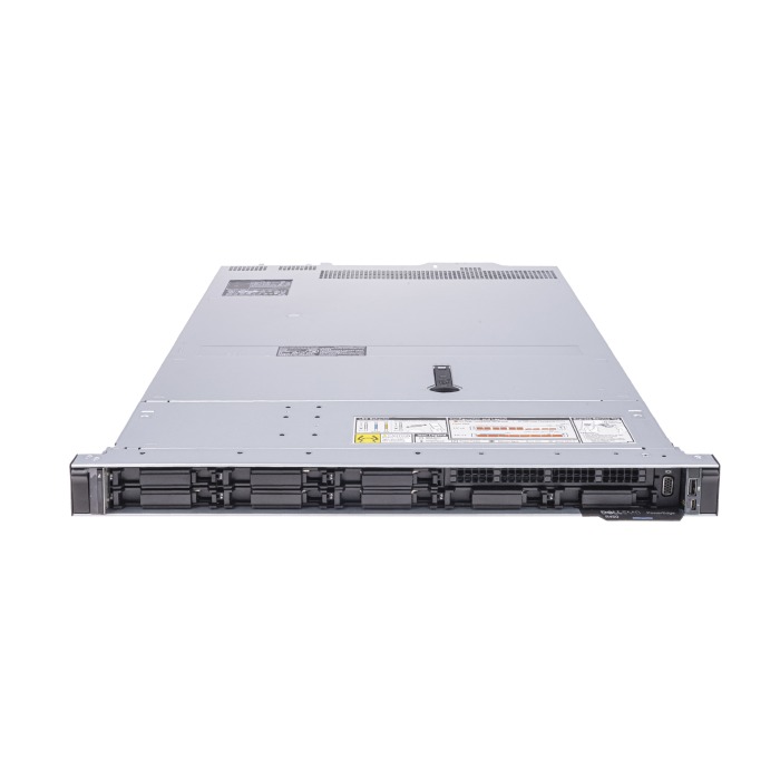 Server Dell PowerEdge R450 8x2.5" with 1x Silver 4310, H345, 2x 480GB SSD SATA 2.5", 2x PSU 800W, rails, iDRAC9 Enterprise