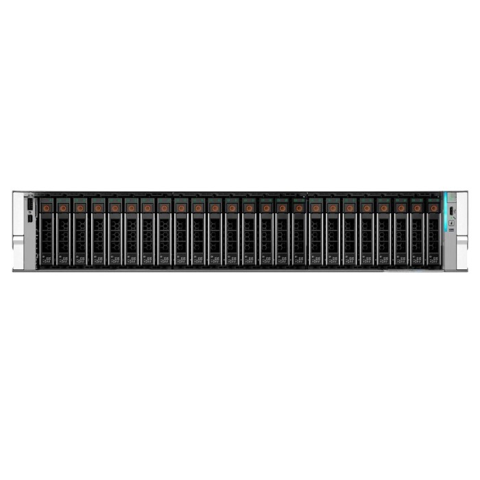 Server Dell PowerEdge R570 24x2.5" with 1x 6521P, 64GB RAM, H365i, 2x10/25GbE SFP28, 2x PSU 1100W, rails, iDRAC10 Core
