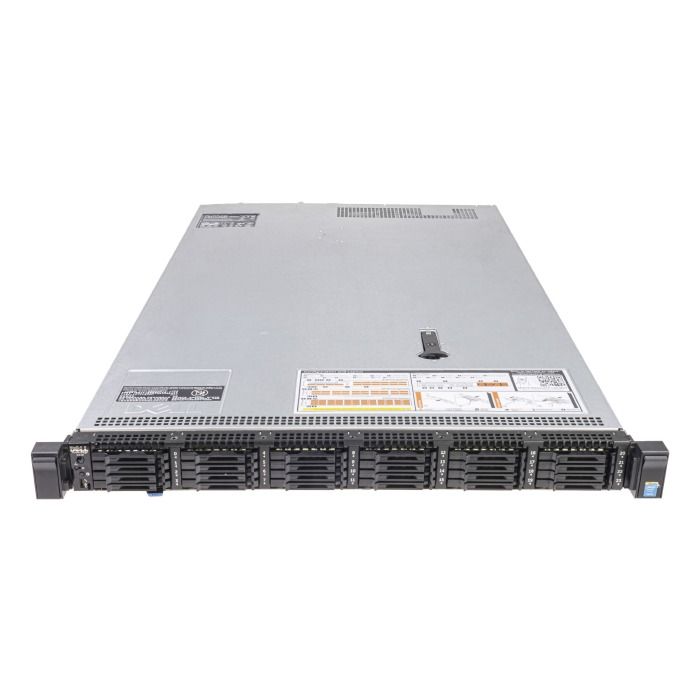 Server Dell PowerEdge R630 24x1.8" with 2xE5-2690 v4, 128GB RAM, H730, 2x 200GB SSD SATA 1.8", 4x1GbE, 2xPSU, Rails, iDRAC 8 Enterprise