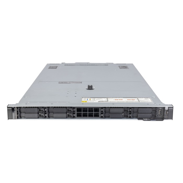 Server Dell PowerEdge R660 8x2.5" NVMe with 2x Silver 4410Y, 768GB RAM, 6x 3.84TB SSD NVMe U.2 2.5", 4x10GbE SFP+, 2x PSU 1400W, rails, bezel, iDRAC9 Enterprise