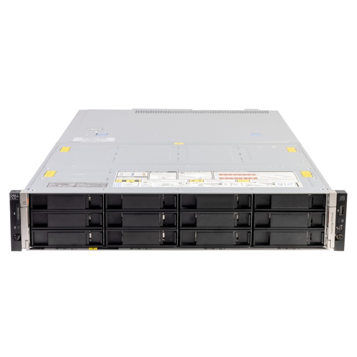 Server Dell PowerEdge R740xd2 24x3.5" with 2x Silver 4114, 64GB RAM, HBA330, BOSS-S1 with 2x 240GB SSD SATA RI M.2, 2x1GbE, 2x10GbE BASE-T, 2x PSU 495W AC, szyny, iDRAC9 Enterprise
