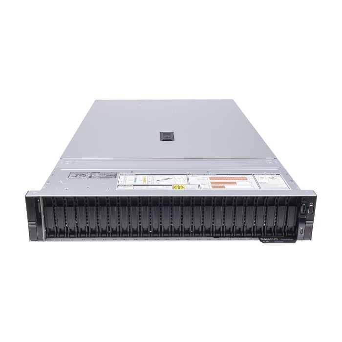 Server Dell PowerEdge R750 24x2.5" (8xNVMe) with 2x Silver 4309Y, 32GB RAM, H755, 2x 960GB SSD SATA 2.5", 4x1GbE, 2x PSU 1400W, rails, iDRAC9 Enterprise
