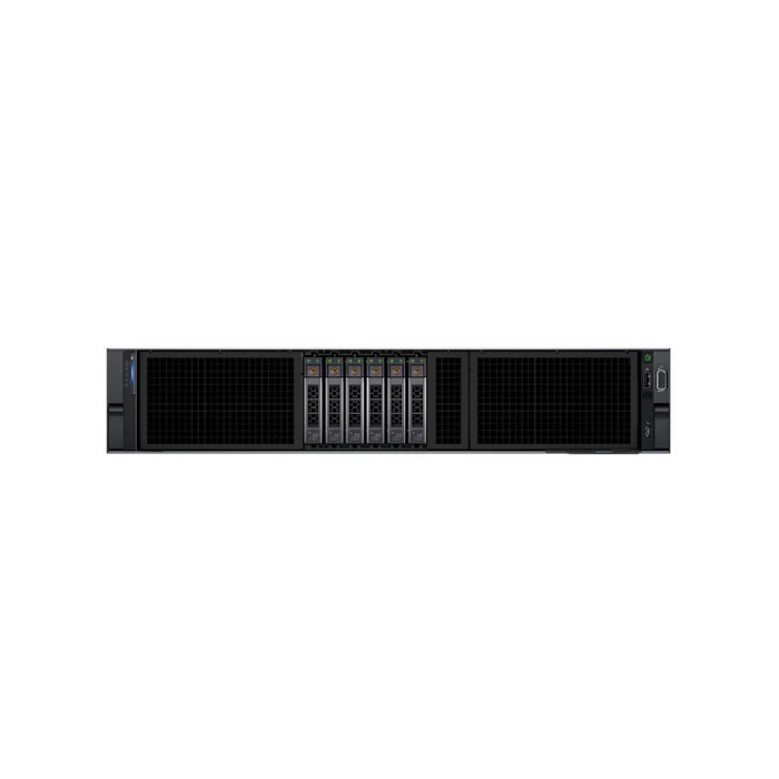 Server Dell PowerEdge R750xa 6x2.5" NVMe with 2x Platinum 8380, 128GB RAM, H755N, BOSS-S2with 2x Dell 480GB SSD SATA RI M.2, 2x Dell 1.92TB SSD NVMe U.2 2.5", 2x10/25GbE SFP28, 3x Nvidia A40 48GB, 2x PSU 2800W, rails, iDRAC9 Enterprise