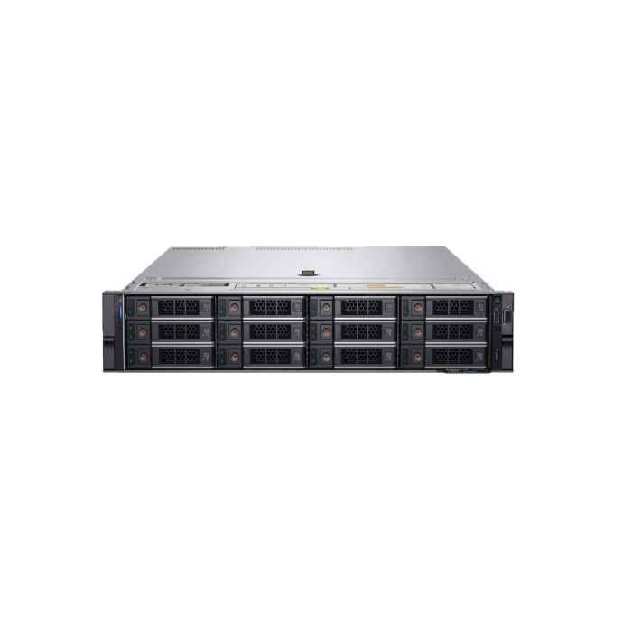 Server Dell PowerEdge R750xs 12x3.5" with 2x Gold 6342, 128GB RAM, BOSS-S2 with 2x Dell 480GB SSD SATA RI M.2, H755, 4x 15.36TB SSD SAS 12G RI 2.5", 4x10GbE SFP+, 2x PSU 1400W, rails, bezel, iDRAC9 Enterprise