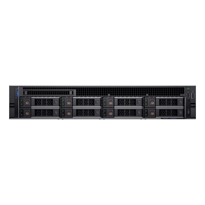 Server Dell PowerEdge R750xs 8x3.5" with 2x Gold 5315Y, 128GB RAM, H345, 2x 960GB SSD SAS RI 2.5", 2x PSU 600W, rails, iDRAC9 Enterprise