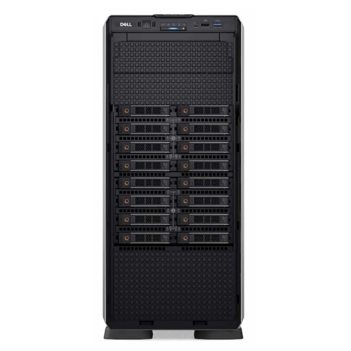 Server Dell PowerEdge T550 16x2.5" with 2x Gold 6346, 64GB RAM, BOSS-S2 with 2x Dell 480GB SSD SATA RI M.2, 2x10GbE SFP+, 2x PSU 1100W, iDRAC9 Enterprise
