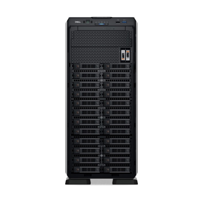 Server Dell PowerEdge T550 24x2.5" with 2x Silver 4310, 32GB RAM, BOSS-S2 with 2x Dell 480GB SSD SATA RI M.2, 2x10GbE SFP+, 2x PSU 800W, iDRAC9 Enterprise